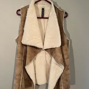 Stunning faux fur vest